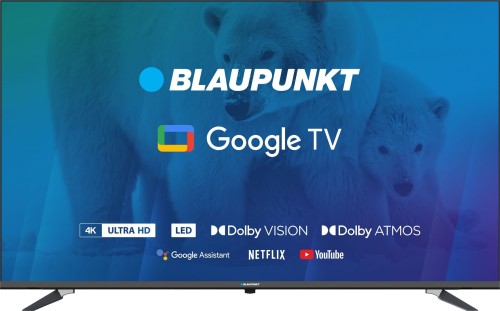 TV 55" Blaupunkt 55UBG6000S 4K Ultra HD LED, GoogleTV, Dolby Atmos, WiFi 2,4-5GHz, BT, czarny - 1854056