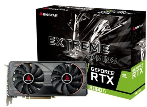 Karta graficzna BIOSTAR GeForce RTX 3060 Ti 8GB - 1854204
