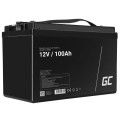 GREEN CELL Battery AGM 12V 100Ah - 1854561