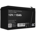 GREEN CELL Battery AGM 12V 10Ah - 1854568