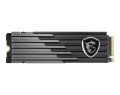 Dysk SSD MSI SPATIUM M480 PRO PLAY 2TB PCIe 4.0 NVMe M.2 2280 (7400/7000 MB/s) 3D NAND - 1855332