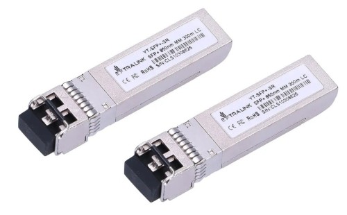 Extralink SFP+ 10G 2-pack | Moduł SFP+ | 10Gbps, LC/UPC, 850nm, 300m, multi mode, DOM - 1855529