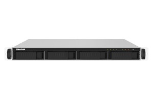 Qnap TS-432PXU-RP-2G, 1U, 4 x 2.5"/3.5" SATA , Annapurna Labs Alpine AL324 1.7GH, 2GB DDR4 UDIMM (Max. 16GB), 2 x 10GbE SFP+, 2 x 2.5GbE, Redundant PSU