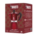 Bialetti - Deco Glamour - Moka Express 6tz Czerwona - 1857647