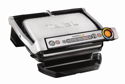 Grill Tefal OptiGrill GC712D34 (stołowy-zamknięty; 2000W; kolor inox) - 1622159