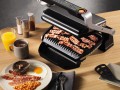 Grill Tefal OptiGrill GC712D34 (stołowy-zamknięty; 2000W; kolor inox) - 705068
