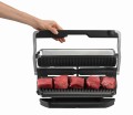 Grill Tefal OptiGrill GC712D34 (stołowy-zamknięty; 2000W; kolor inox) - 705065