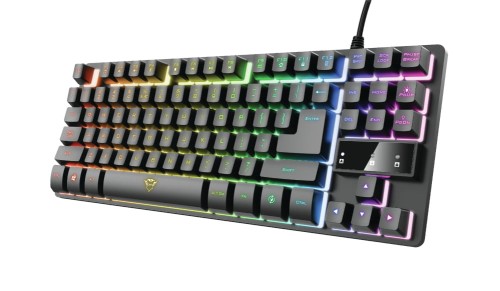 Klawiatura dla graczy Trust GXT833 Thado TKL (czarna) - 1859301