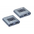 Przełącznik Techly HDMI 2.1 8K*60Hz 2x1 z Pilotem IR, 2-Portowy - 1468265