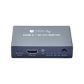Przełącznik Techly HDMI 2.1 8K*60Hz 3x1 z Pilotem IR, 3-Portowy - 1468274