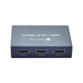 Przełącznik Techly HDMI 2.1 8K*60Hz 3x1 z Pilotem IR, 3-Portowy - 1468275