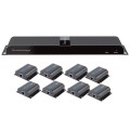Extender / Splitter Techly HDMI 1x8 1080p60Hz po Skrętce Cat.6 do 40m - 1668674