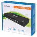 Rozdzielacz / Splitter AV HDMI 2.0 Manhattan 207805 1x4 4K*2K 60Hz UHD HRD - 1675253