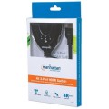 Przełącznik Manhattan HDMI 3x1 4K zasilanie z USB, 3-Portowy - 1468217