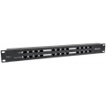 Zasilacz PoE Intellinet 12x RJ45 120W Patch Panel 1U Cat5e Passive PoE - 1397633