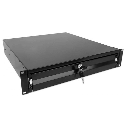 Szuflada Intellinet Rack 19" 2U 466mm z zamkiem - 1396745