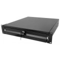 Szuflada Intellinet Rack 19" 2U 466mm z zamkiem - 981474