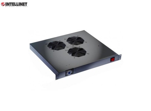 Panel chłodzący Intellinet Rack 19" 3x23W, wew. z termostatem - 981464