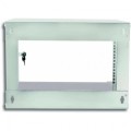 Szafa wisząca TechlyPro ECO 19" 9U/450mm zmontowana, szara - 1400692