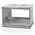 Szafa wisząca TechlyPro ECO 19" 9U/450mm zmontowana, szara - 1321790