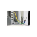 Szafa wisząca, zmontowana Intellinet 6U, 600x450, Rack 19", szklane drzwi, szara - 1397445