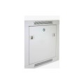Szafa wisząca, zmontowana Intellinet 6U, 600x450, Rack 19", szklane drzwi, szara - 1397451