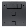 Szafa wisząca, zmontowana Intellinet 4U+2U, 540x550, Rack 19", niskoprofilowana, czarna - 1397555