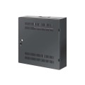 Szafa wisząca, zmontowana Intellinet 4U+2U, 540x550, Rack 19", niskoprofilowana, czarna - 981665