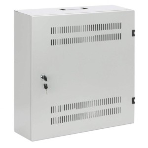 Niskoprofilowa szafa wisząca 4U + 2U Rack 19, szara