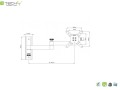Uchwyt ścienny Techly 13"-30", 15kg obrotowy - 1366351