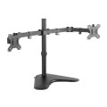 Uchwyt biurkowy Techly na 2 monitory 13"-32" 2x8kg regulowany - 1467848