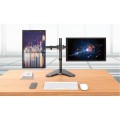 Uchwyt biurkowy Techly na 2 monitory 13"-32" 2x8kg regulowany - 1467850