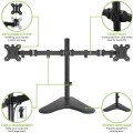 Uchwyt biurkowy Techly na 2 monitory 13"-32" 2x8kg regulowany - 1467852