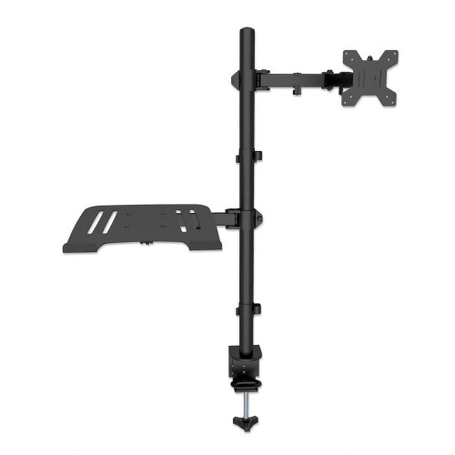 Uchwyt biurkowy Manhattan 13"-32", z półką na laptopa - 966681