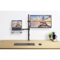 Uchwyt biurkowy Manhattan 13"-32", z półką na laptopa - 1361600