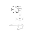 Uchwyt biurkowy LCD/LED Techly 13"-27", 10kg, czarny - 1366096
