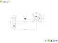 Uchwyt ścienny Techly 13"-30", 15kg obrotowy - 1366354