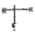 Uchwyt biurkowy LCD/LED Techly 13"-32" 2x8kg, 2 monitory - 968315