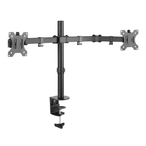 Uchwyt biurkowy LCD/LED Techly 13"-32" 2x8kg, 2 monitory - 968315