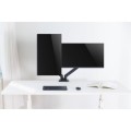 Uchwyt biurkowy 2xLCD/LED Techly 17"-32" 2x(2-9kg) Amortyzator gazowy - 1366163