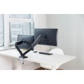 Uchwyt biurkowy 2xLCD/LED Techly 17"-32" 2x(2-9kg) Amortyzator gazowy - 1366164