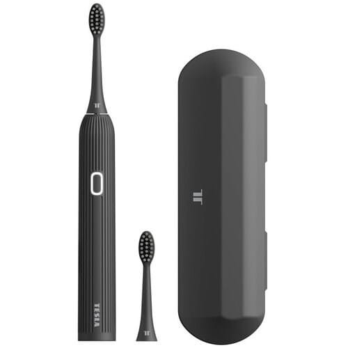 TESLA SONICZNA SZCZOTECZKA DO ZĘBÓW DELUXE, CZARNA - 1859838