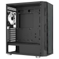 Aerocool Prism ARGB Midi-Tower, szkło hartowane - czarne - 1862899