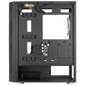 Aerocool Prism ARGB Midi-Tower, szkło hartowane - czarne - 1862900
