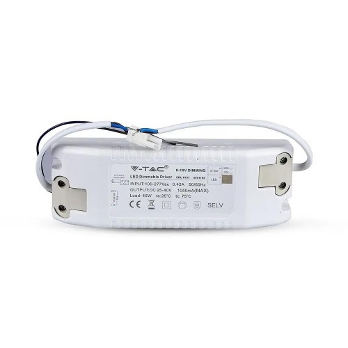 Zasilacz do Paneli LED 45W Ściemnialny 1-10V 25-40V 1050mA 230V V-TAC - 1863150