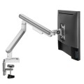 Uchwyt biurkowy do monitora LCD Ergo Office sprężyna gazowa VESA 75x75 oraz 100x100 17-32" 9kg ER-751 - 1862302