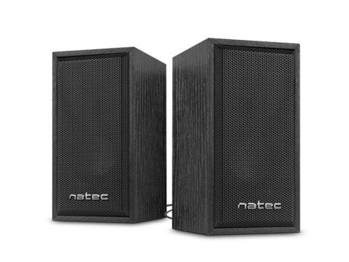 Głośniki Natec Panther 2.0 6W RMS czarne - 1863505
