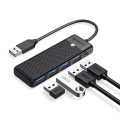 HUB USB-A Orico PAPW4A-U3-015-BK-EP USB-A 4x USB-A 3.0 5Gbps czarny - 1863510
