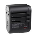 Adapter podróżny Maclean MCE238N zasilacz USB, 2xUSB 2,4A + USB-C PD 20W, Bezpiecznik 8A, Quick and Fast Charge, 200 krajów świata - 1762639