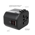 Adapter podróżny Maclean MCE238N zasilacz USB, 2xUSB 2,4A + USB-C PD 20W, Bezpiecznik 8A, Quick and Fast Charge, 200 krajów świata - 1762643